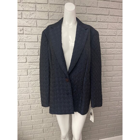 Bianca Nygard Women Black Some Enchanted Evening Jacket Size 16 NWT - Picture 1 of 9